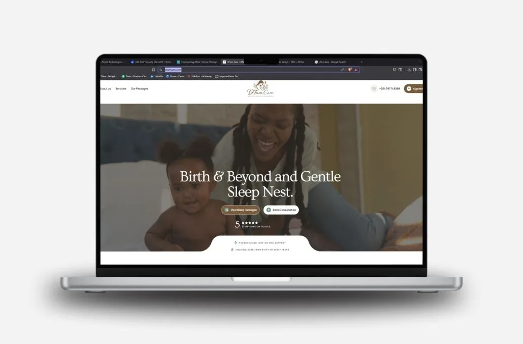 Healthcare web design