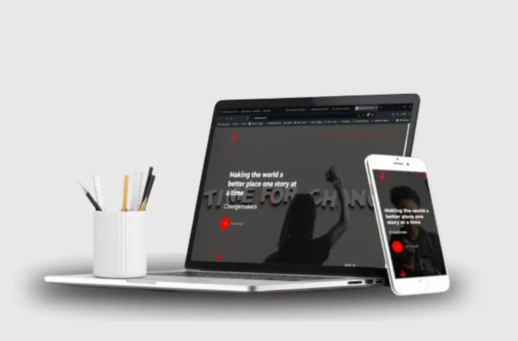 Web design for industries