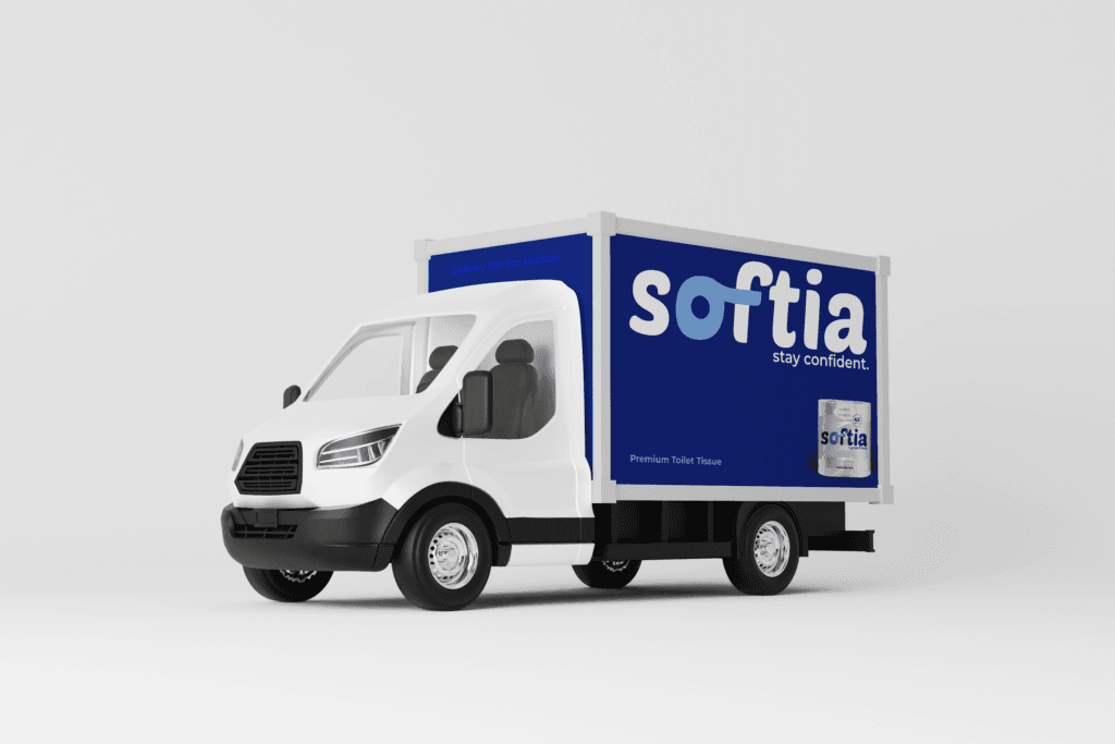 Softia: Engineering a Premium Brand Identity from the Ground Up 7 Mockup 01