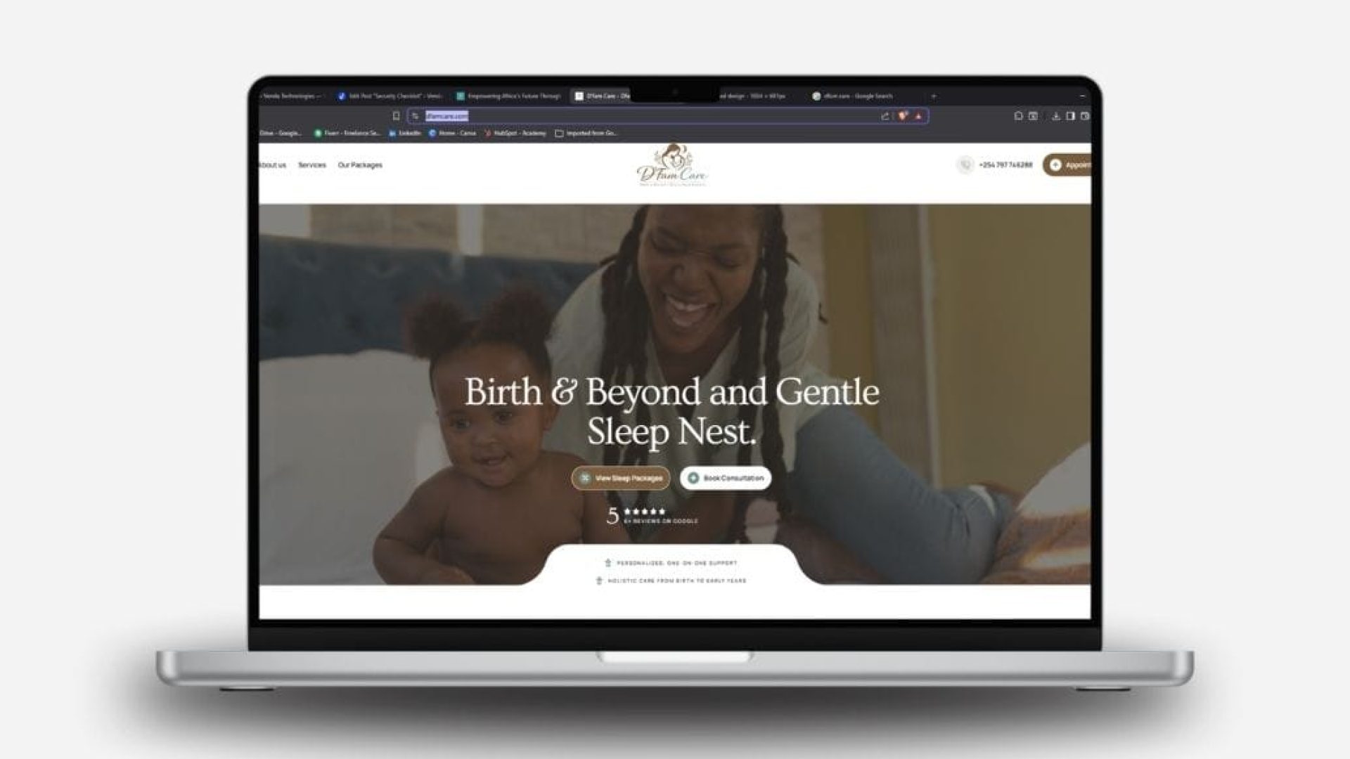 Healthcare web design